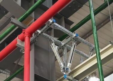 五家渠该抗震支架的整体式支吊架结构协调性好